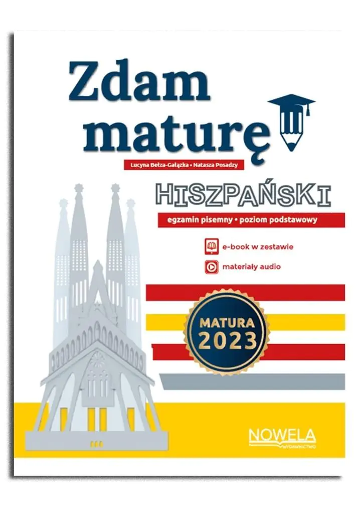 Książka - Zdam maturę! 2023 Język hiszpański