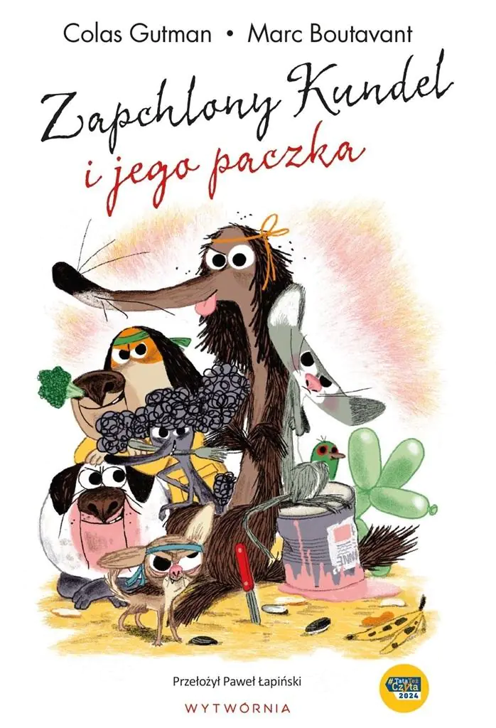 Książka - Zapchlony Kundel i jego paczka