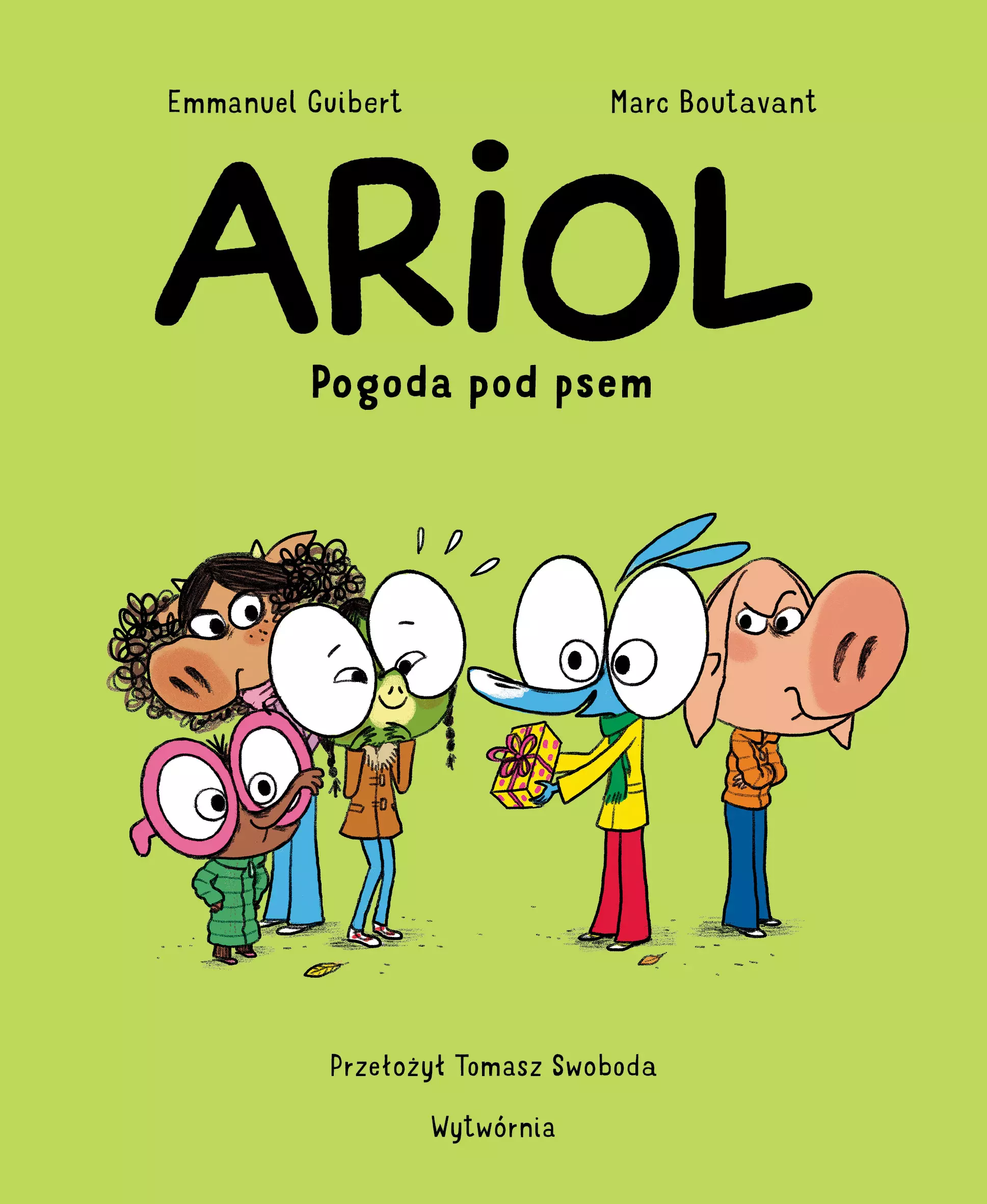 Książka - Pogoda pod psem. Ariol