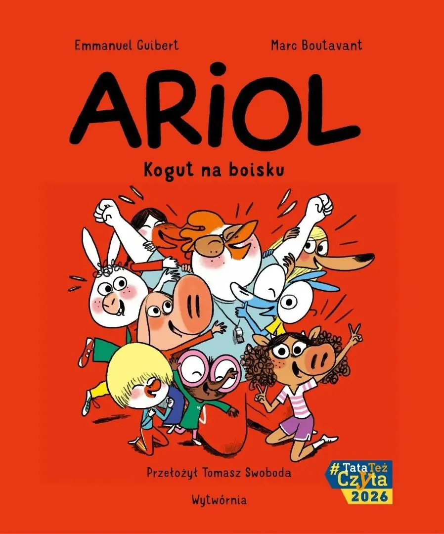 Książka - Ariol. Kogut na boisku