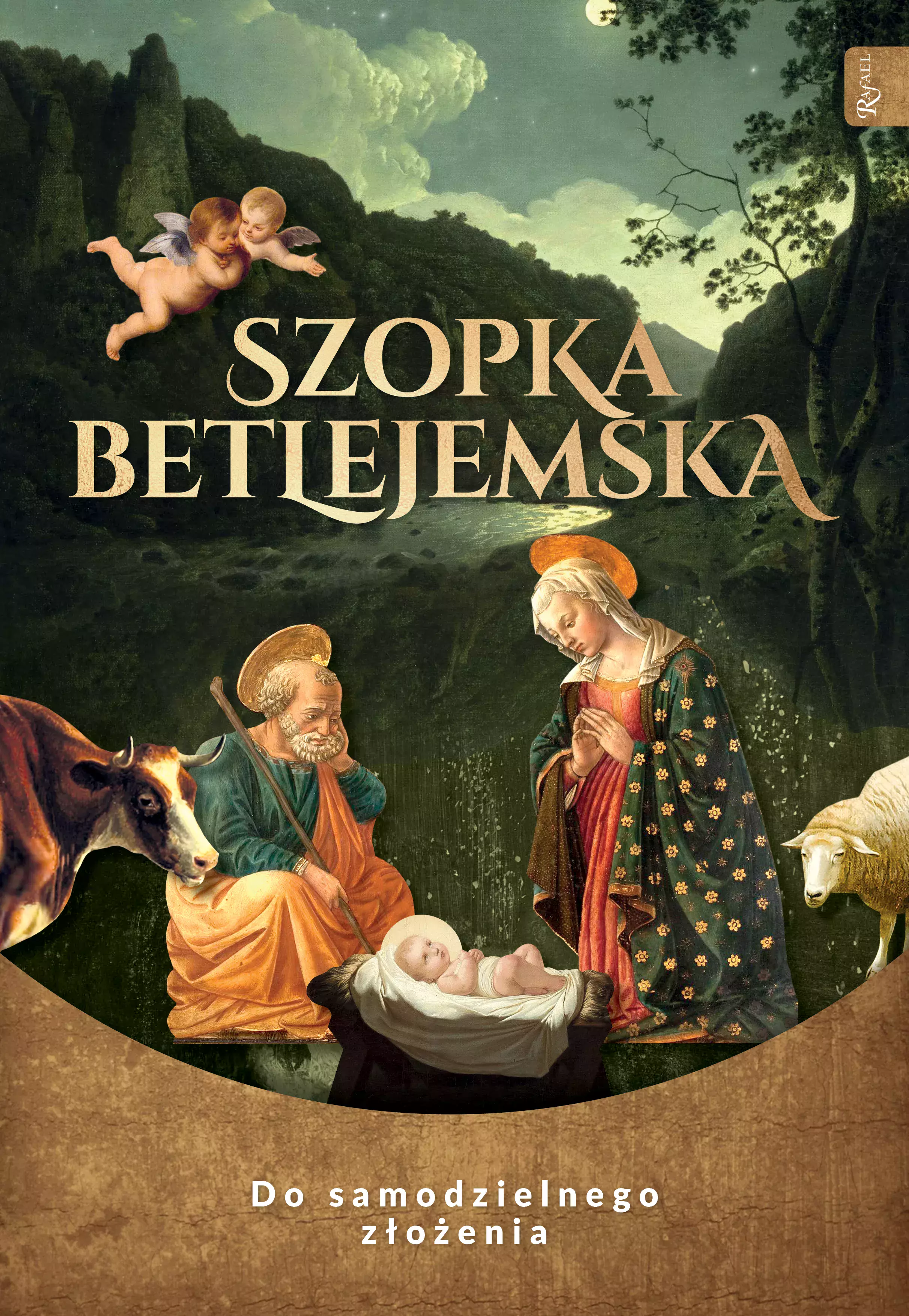Książka - Szopka Betlejemska do samodzielnego złożenia