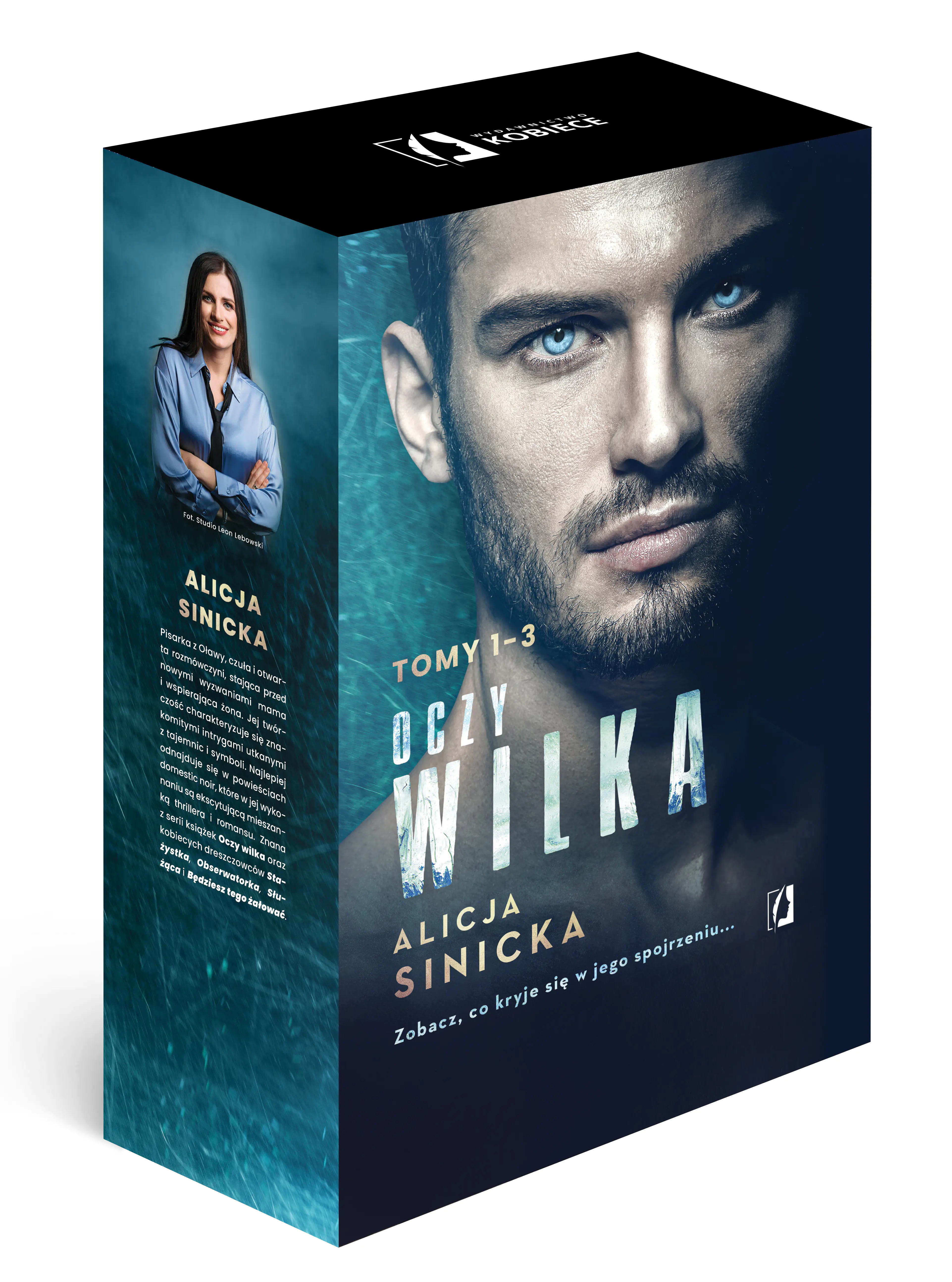 Książka - Pakiet: Oczy wilka / W jego oczach / Otwórz oczy