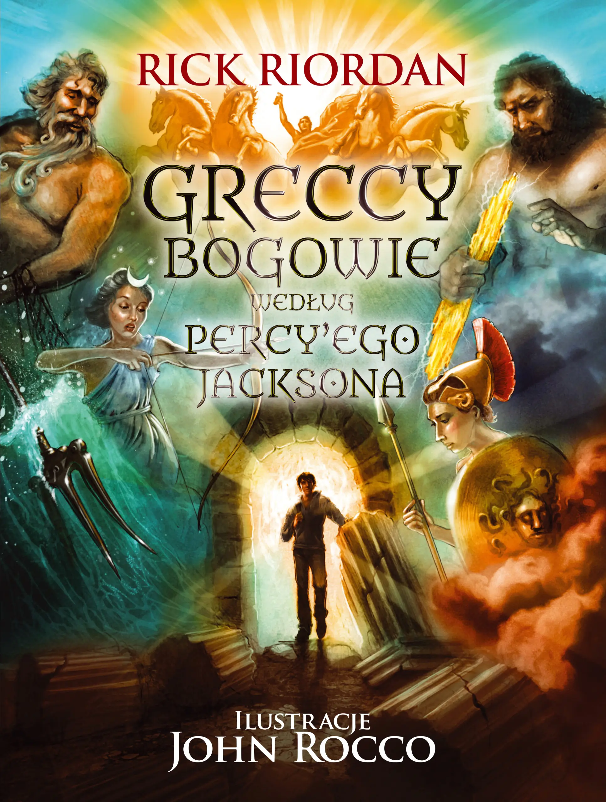 Książka - Greccy bogowie według Percy'ego Jacksona