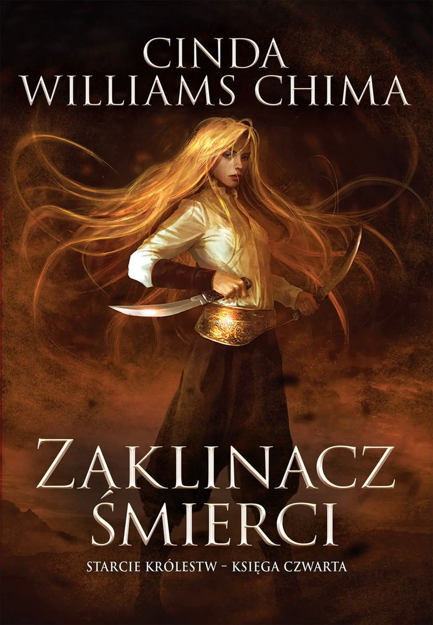 Książka - Zaklinacz śmierci. Starcie królestw. Tom 4