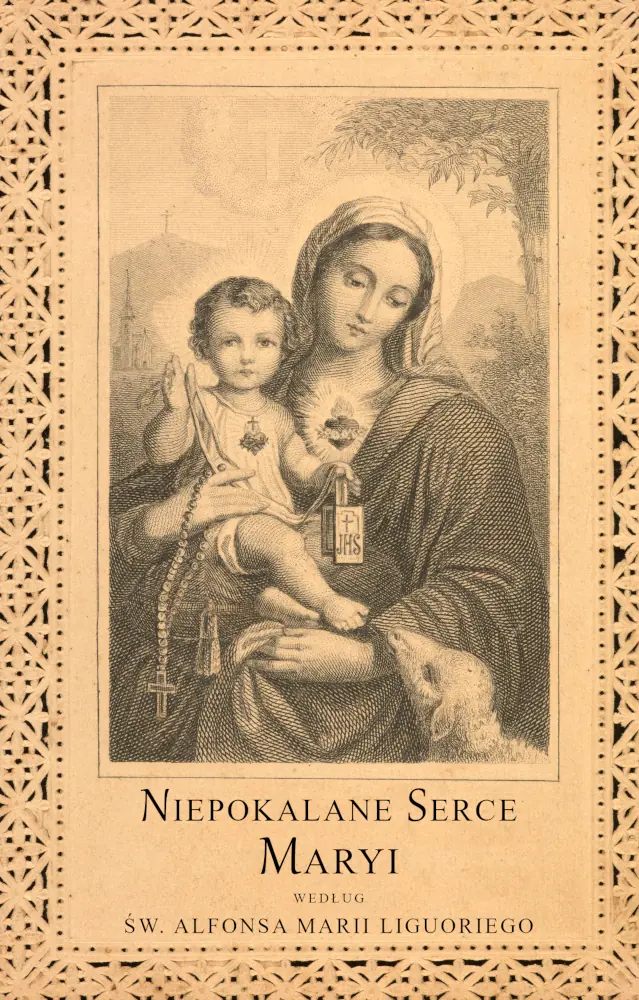 Książka - Niepokalane Serce Maryi wg św. Alfonsa Marii Liguoriego