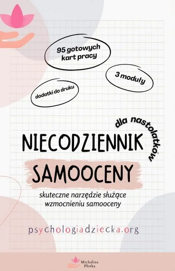 Książka - Niecodziennik SAMOOCENY dla nastolatków