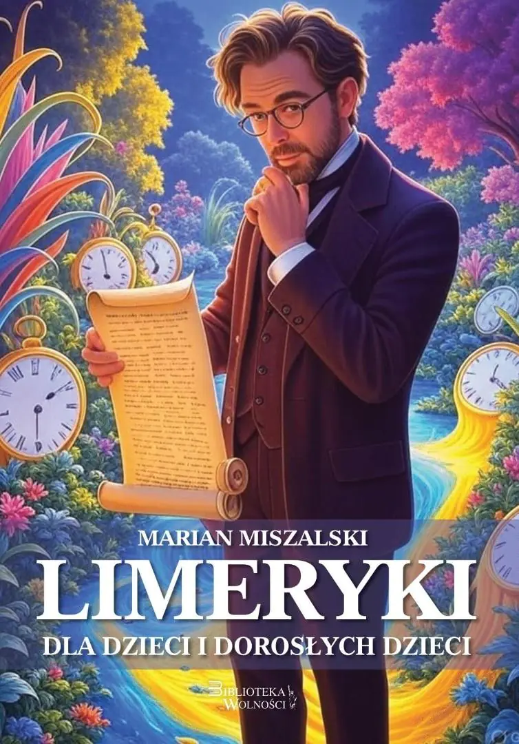 Książka - Limeryki dla dzieci i dorosłych dzieci