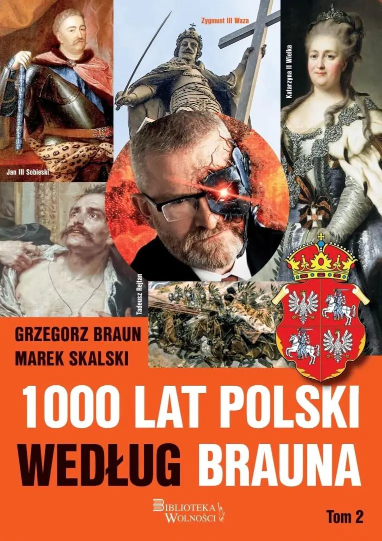 Książka - 1000 lat Polski według Brauna. Tom 2