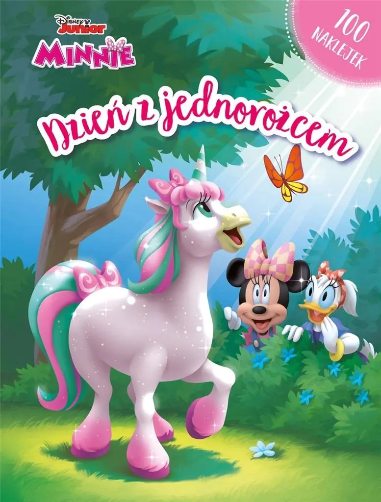 Książka - Dzień z jednorożcem. Disney Junior Minnie
