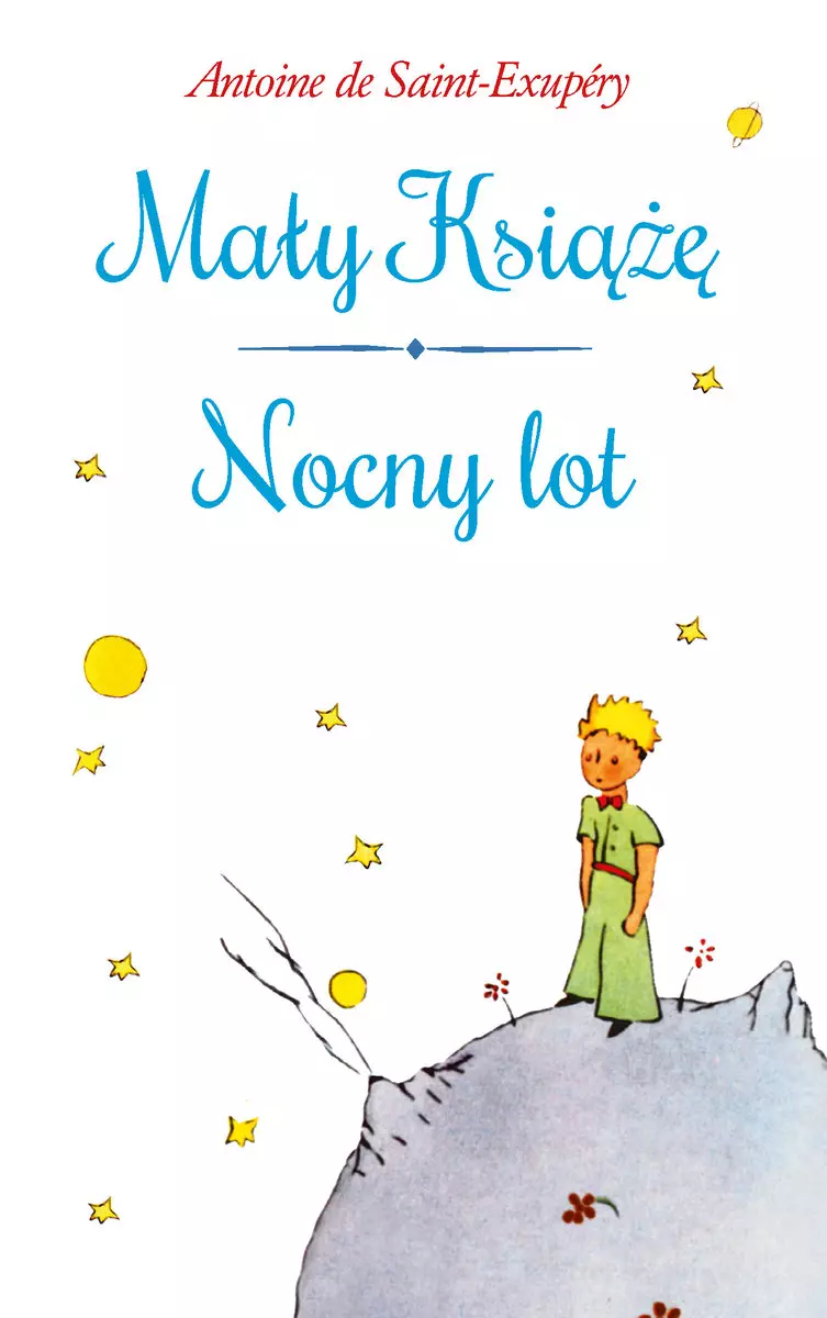 Książka - Mały Książę Nocny lot