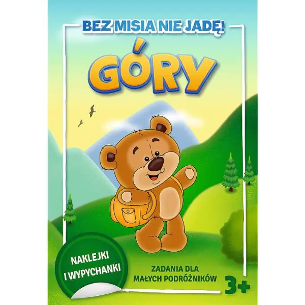Książka - Bez misia nie jadę! Zadania dla małych podróżników. Góry
