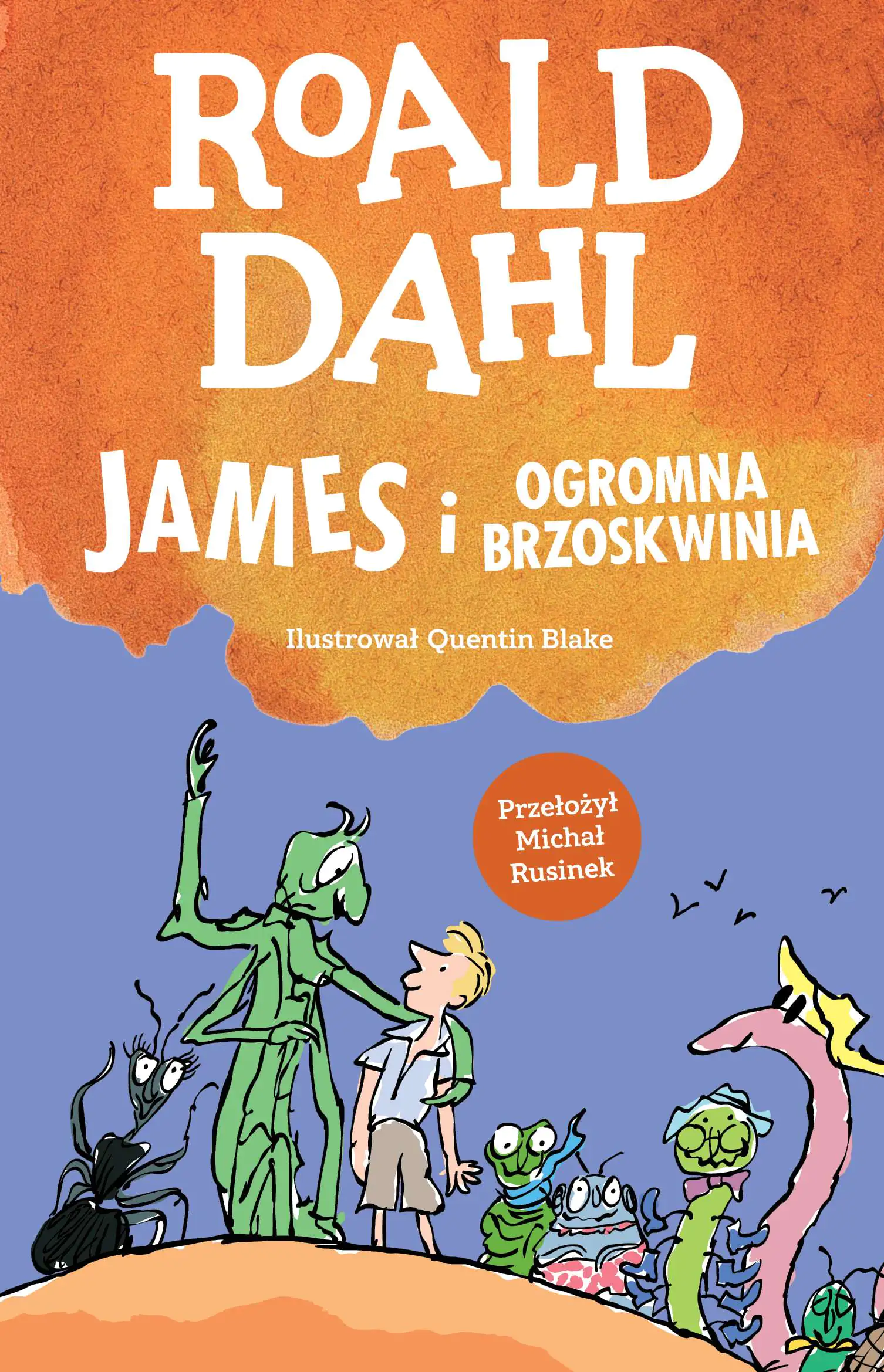 Książka - James i ogromna brzoskiwnia