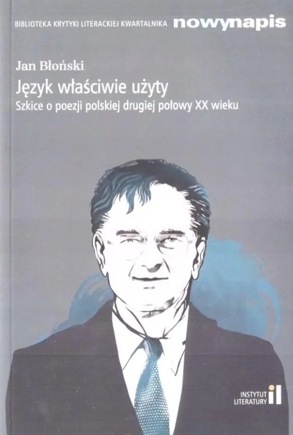 Książka - Język właściwie użyty. Szkice o poezji... w.2