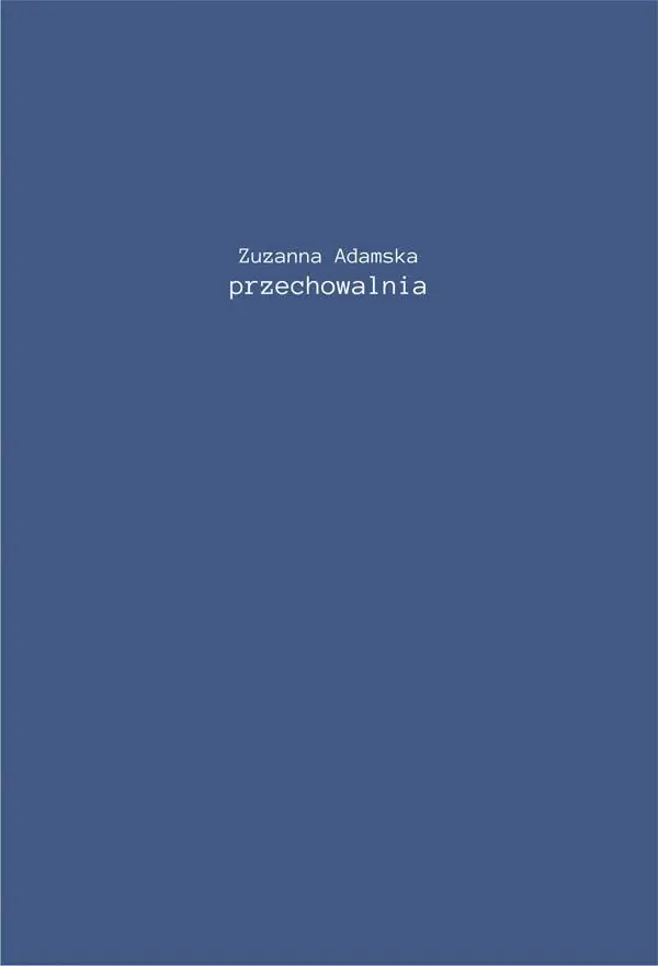 Książka - Przechowalnia