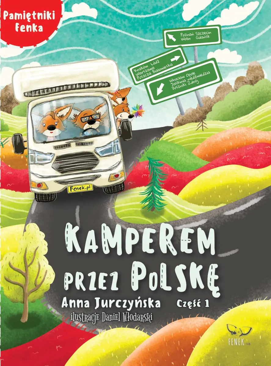 Książka - Kamperem przez Polskę. Część 1