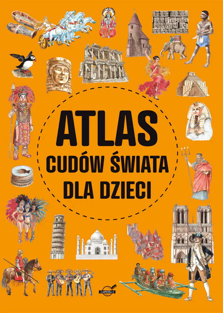 Książka - Atlas cudów świata dla dzieci