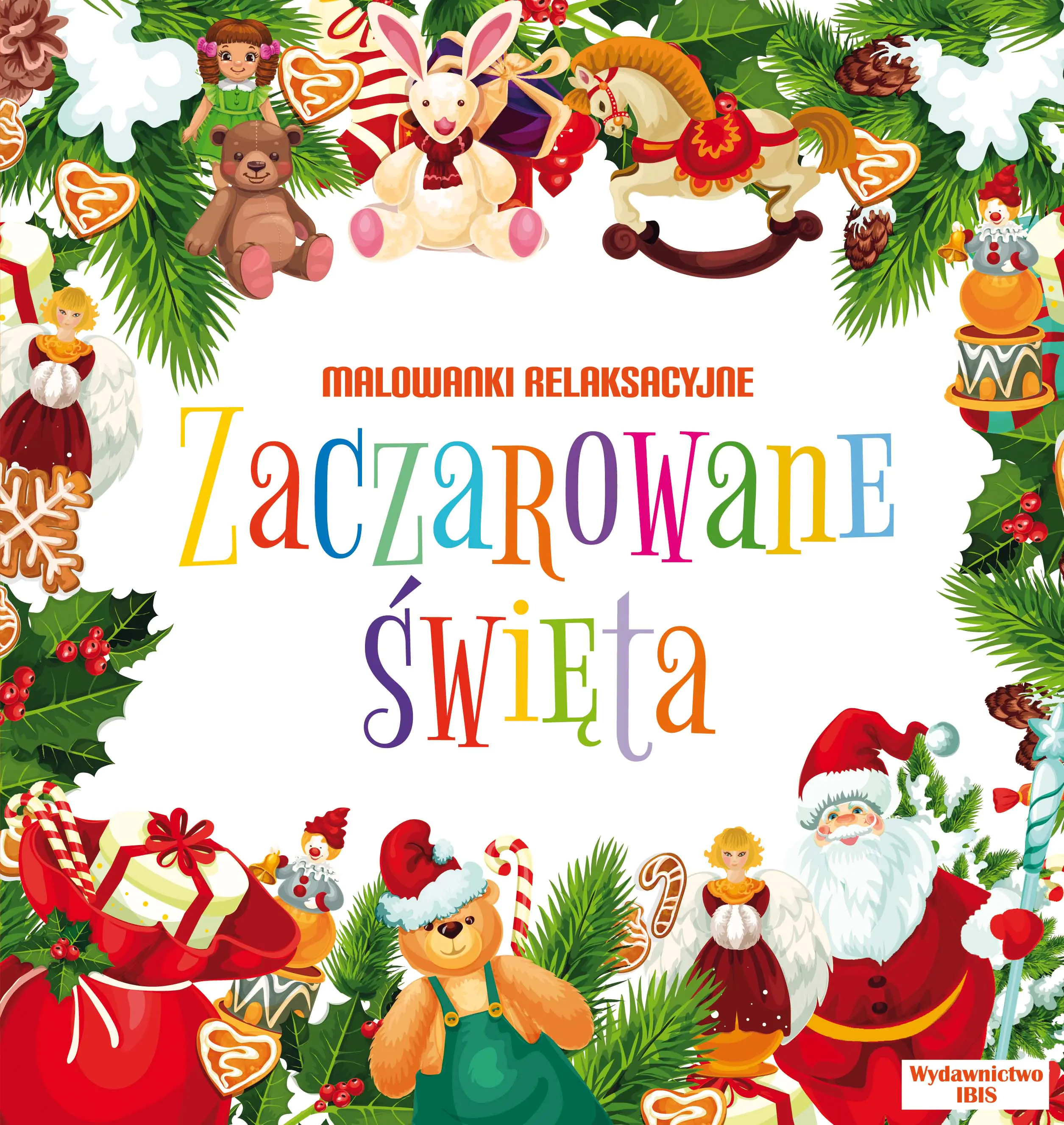 Książka - Zaczarowane święta. Malowanki relaksacyjne