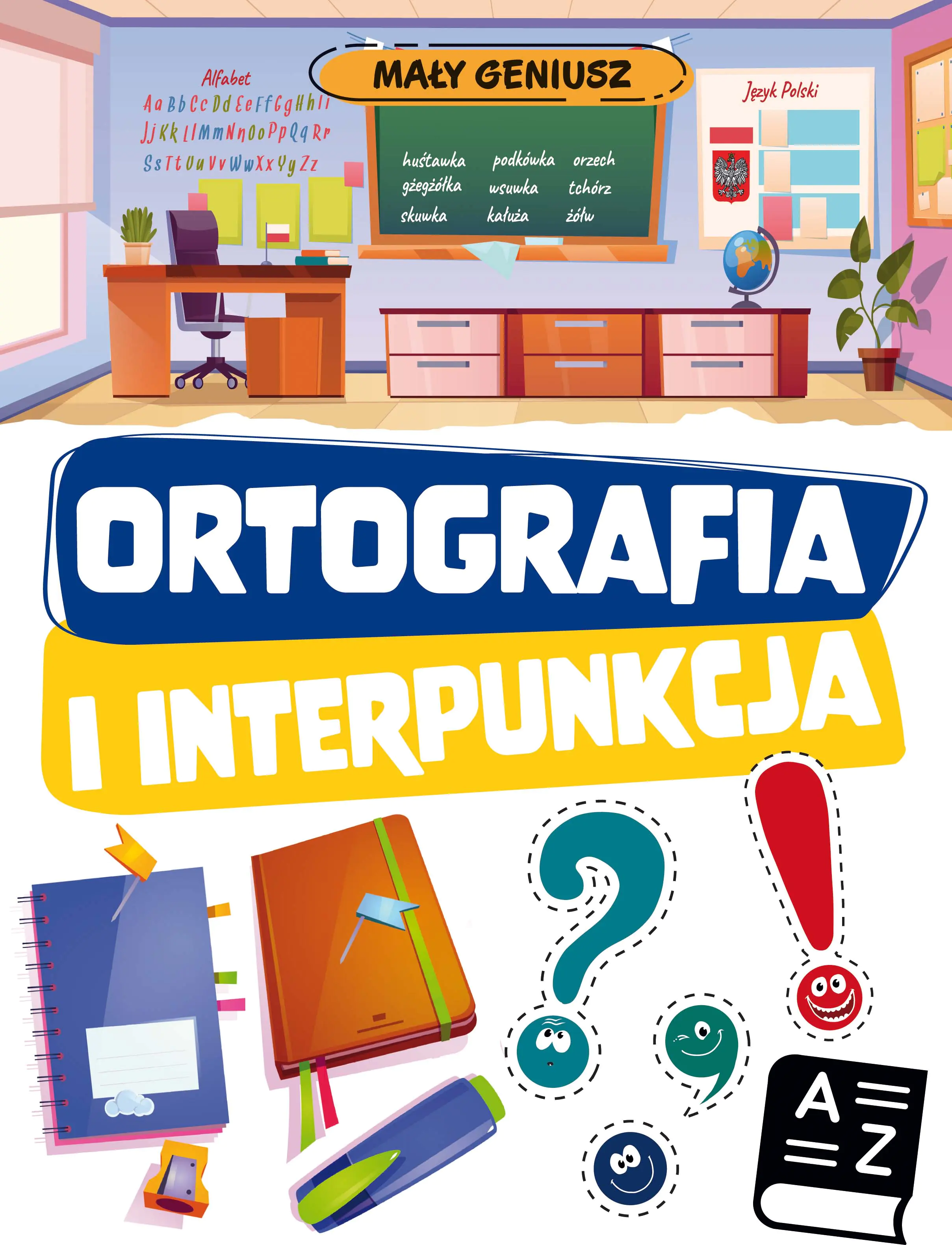 Książka - Ortografia i interpunkcja. Mały geniusz