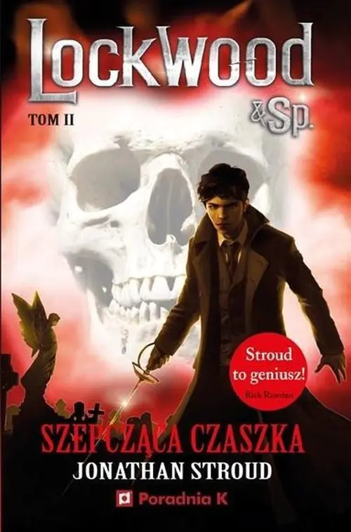 Książka - Szepcząca czaszka. Lockwood & Sp. Tom 2