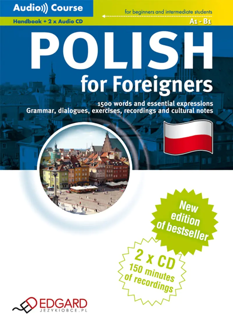 Książka - Polski dla obcokrajowców + CD