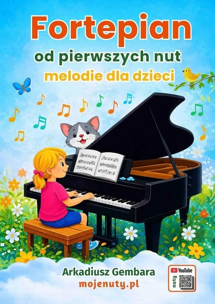 Książka - Fortepian od pierwszych nut. Melodie dla dzieci