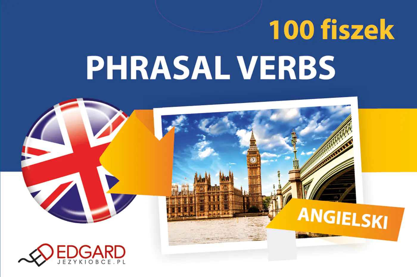 Książka - Angielski. 100 fiszek. Phrasal Verbs