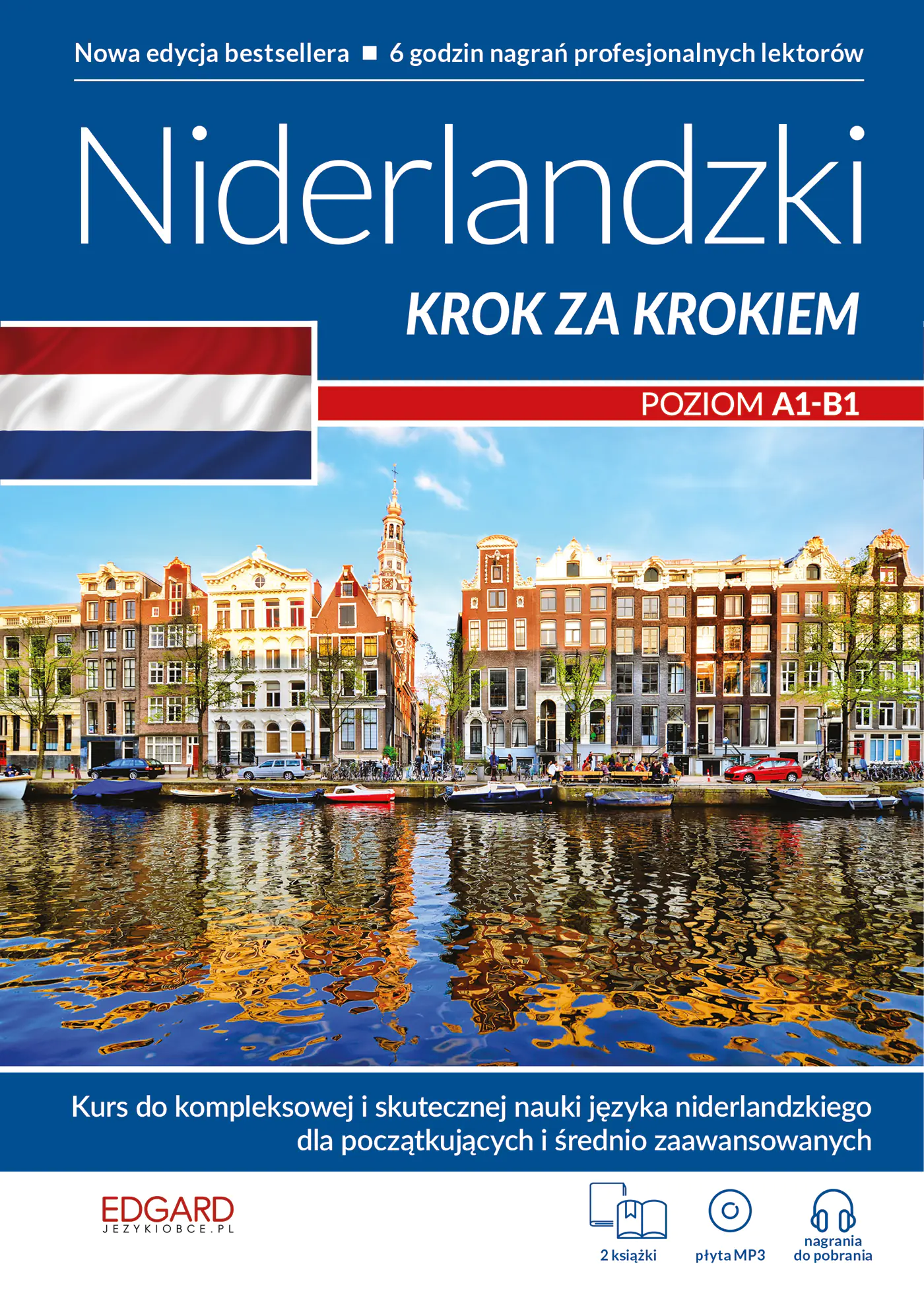 Książka - Niderlandzki. Krok za krokiem