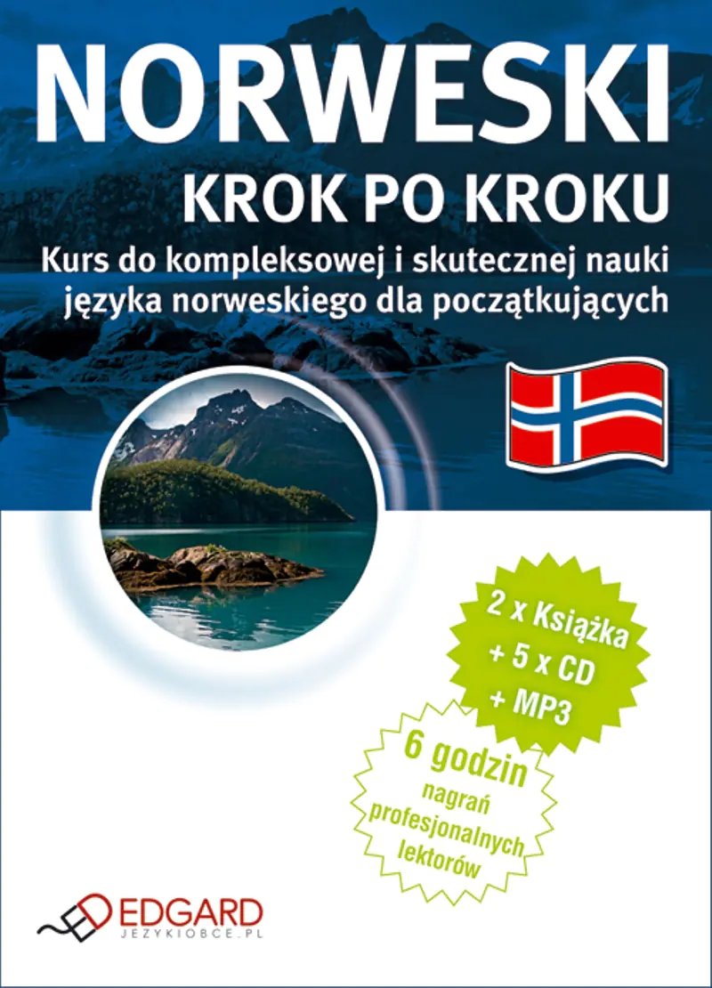 Książka - Norweski krok po kroku + CD
