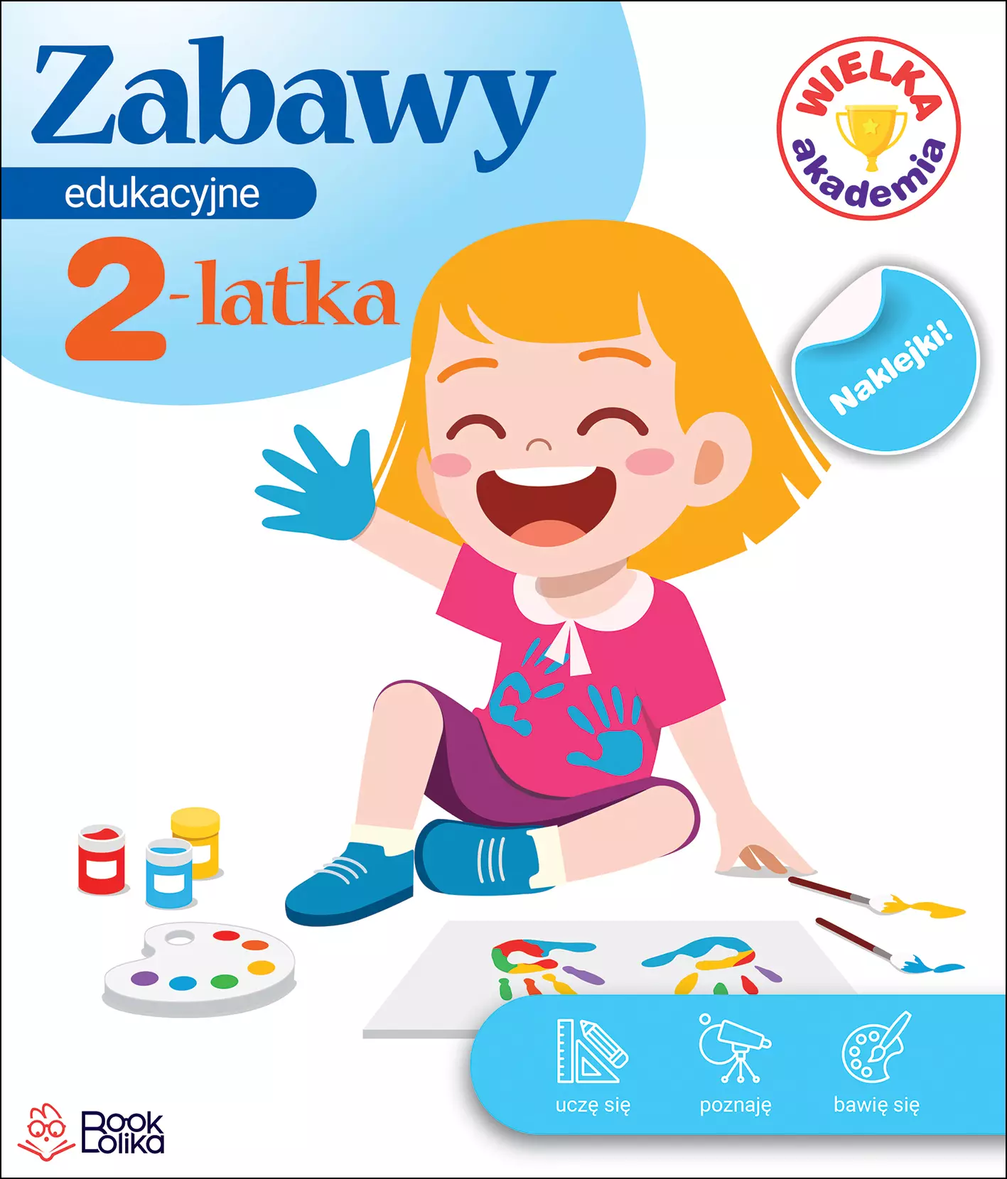 Książka - Zabawy edukacyjne 2-latka. Wielka Akademia