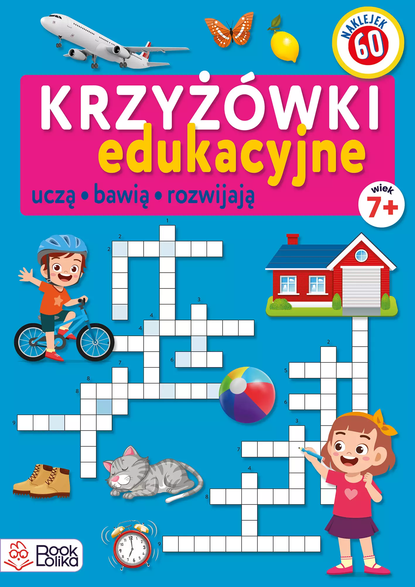 Książka - Krzyżówki edukacyjne