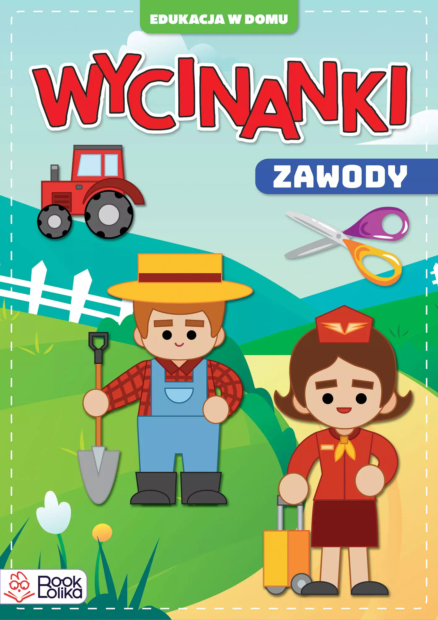 Książka - Wycinanki. Zawody