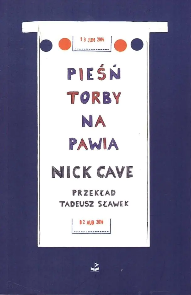 Książka - Pieśń torby na pawia