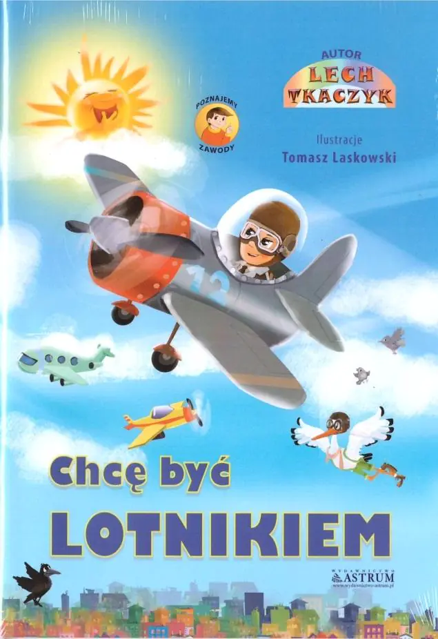 Książka - Chcę być lotnikiem
