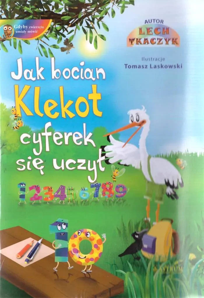 Jak bocian Klekot cyferek się uczył