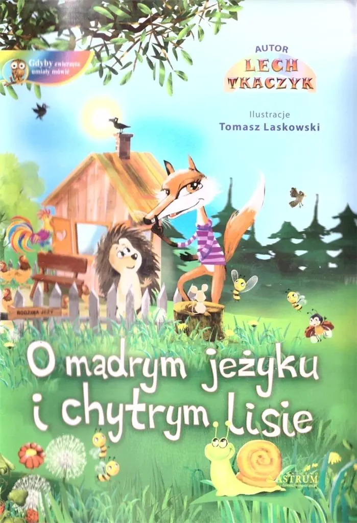 Książka - O mądrym jeżyku i chytrym lisie