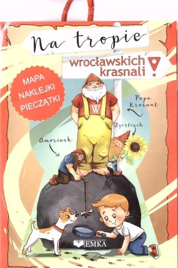 Książka - Na tropie wrocławskich krasnali
