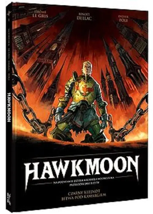 Książka - Czarny klejnot / Bitwa pod Kamargiem. Hawkmoon. Tom 1