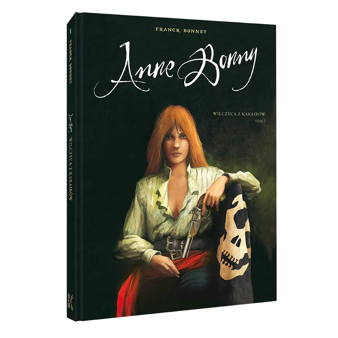 Książka - Anne Bonny Wilczyca z Karaibów Tom 1