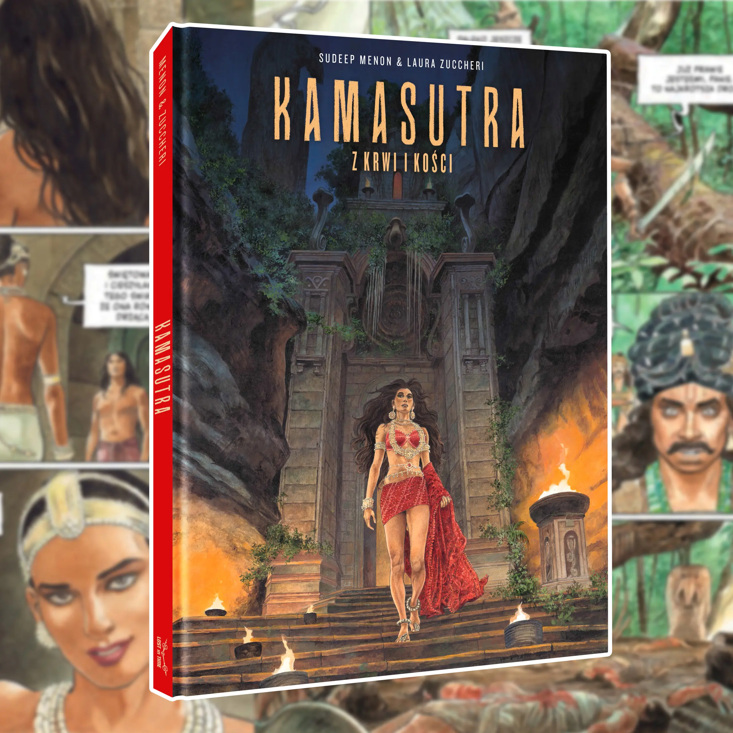 Książka - Kamasutra. Z krwi i kości