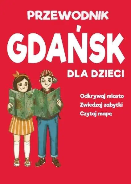 Książka - Gdańsk dla dzieci - przewodnik + mapa