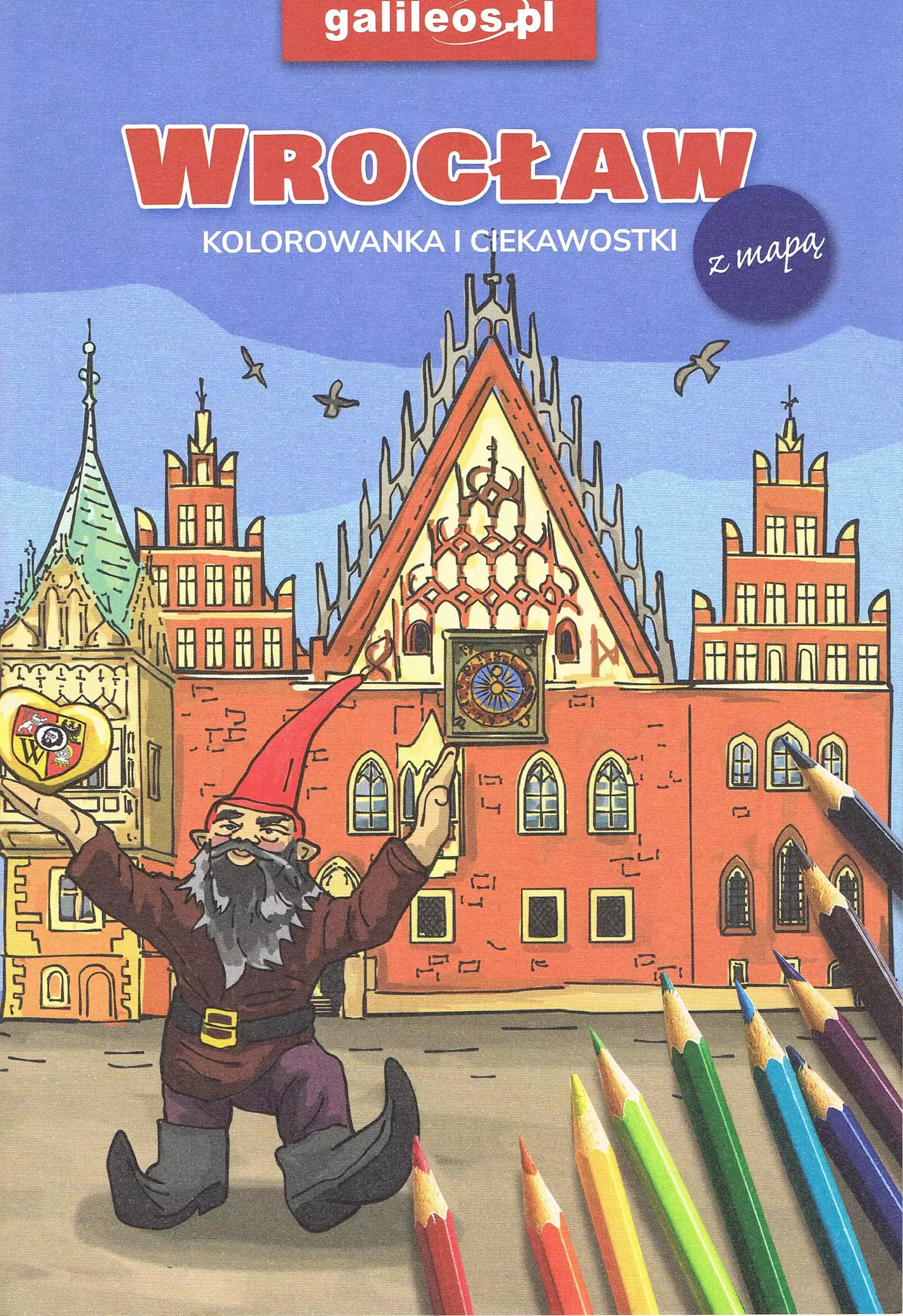 Książka - Wrocław - kolorowanka