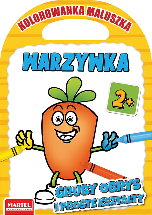 Książka - Kolorowanka maluszka. Warzywka