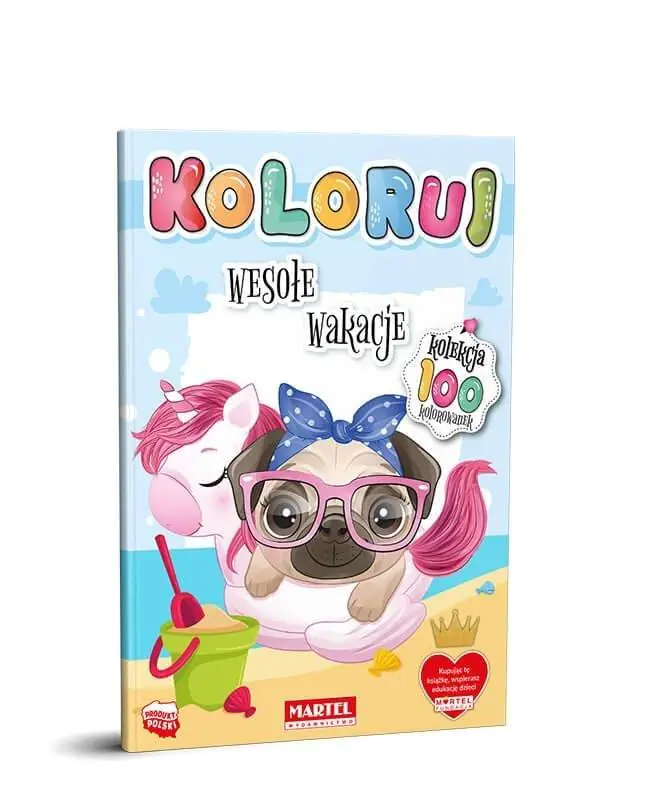Książka - Koloruj. Wesołe wakacje