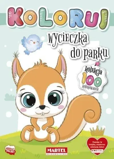 Książka - Wycieczka do parku. Koloruj