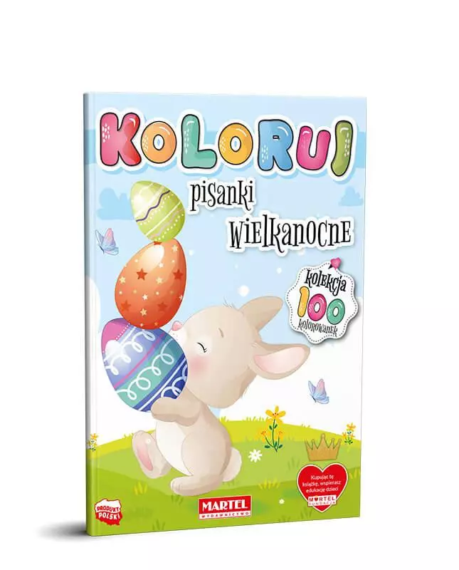 Książka - Koloruj. Pisanki Wielkanocne