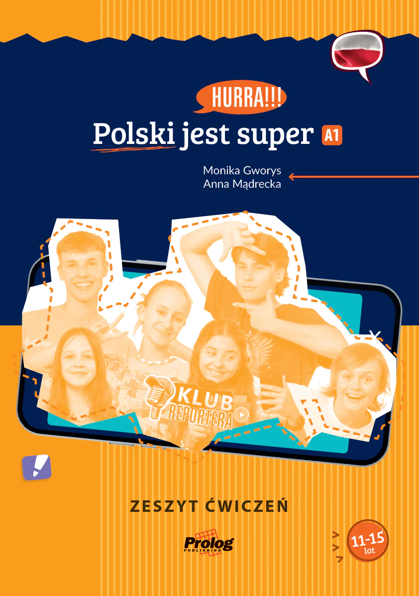 Książka - Hurra!!! Polski jest super A1. Zeszyt ćwiczeń + mp3 I wyd.