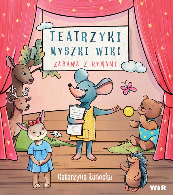 Książka - Teatrzyki myszki Wiki zabawa z rymami