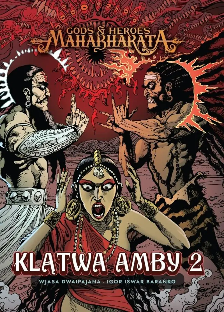 Książka - Klątwa Amby. Mahabharata. Tom 2. Część 2