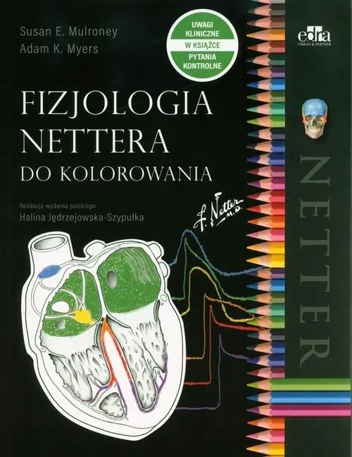 Książka - Fizjologia Nettera do kolorowania