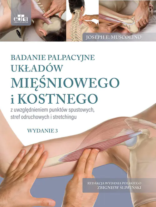 Książka - Badanie palpacyjne układów mięśniowego i kostnego z uwzględnieniem punktów spustowych, stref odruchowych i stretchingu